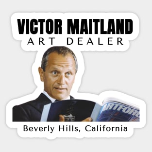 Victor Maitland - Art Dealer Premium T-Shirt Sticker